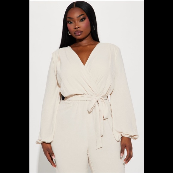 Oatmeal Jumpsuit - Picture 6 of 6